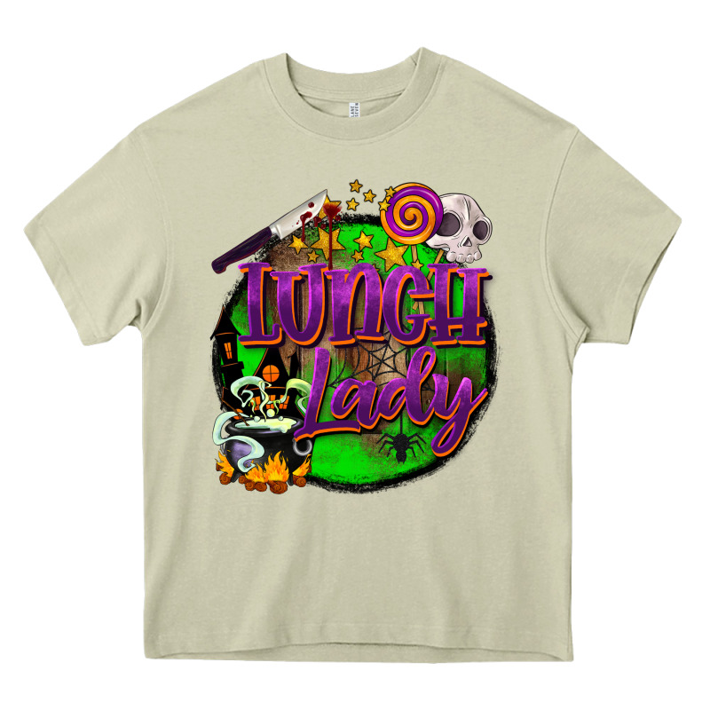 Halloween Lunch Lady Heavy Core Tee by BarkalooDesign | Teevron