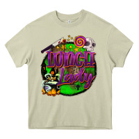 Mossy halloween lunch lady Heavy Core Tee - BarkalooDesign