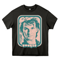 Asphalt patrick swayze retro 80s fan aesthetic design Heavy Core Tee - PixelWave