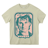 Patrick Swayze Retro 80s Fan Aesthetic Design Heavy Core Tee | Teevron