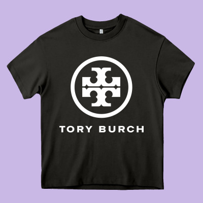 White Burch Tory Heavy Core Tee Designed By Pixelwave