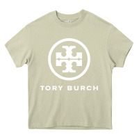 Mossy white burch tory Heavy Core Tee - PixelWave