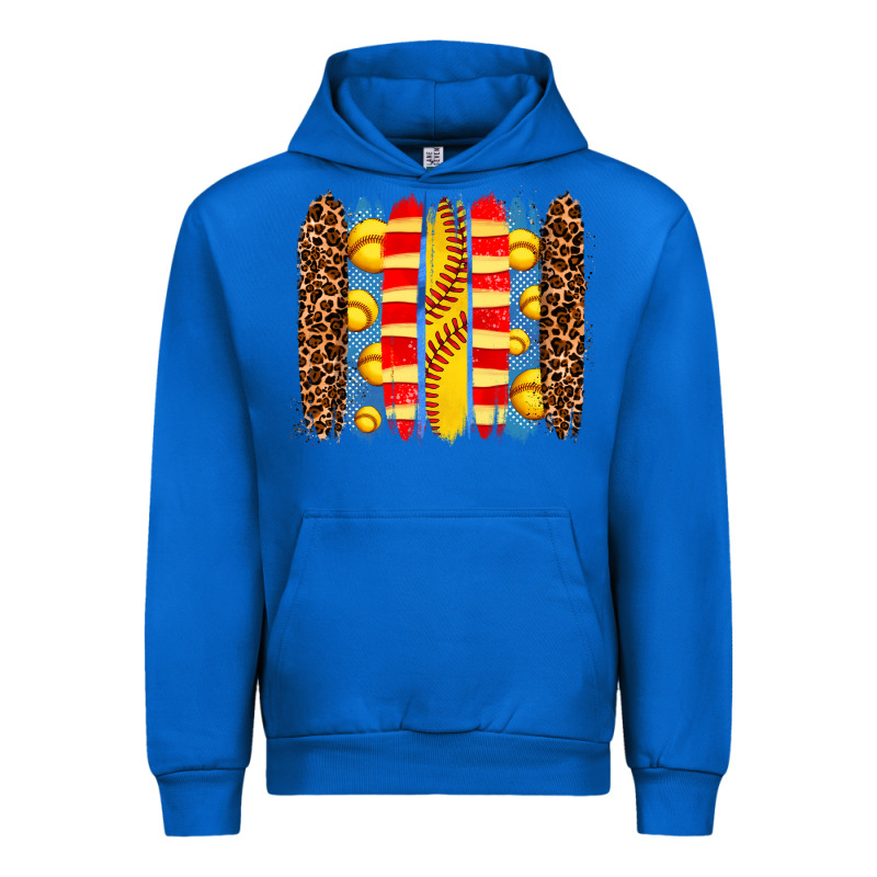 Softball  Brushstrokes Urban Hoodie by AdoDesignShop | Teevron