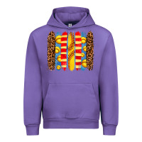 Tulip softball  brushstrokes Urban Hoodie - AdoDesignShop