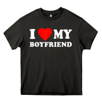 I Love My Boyfriend T-shirt Heavy Core Tee | Teevron