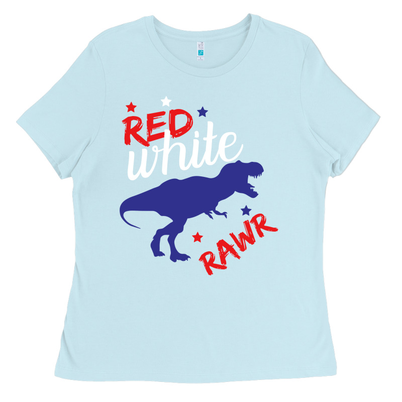 4th Of July Dinosaur Ladies Tee by Bettercallsaul | Teevron