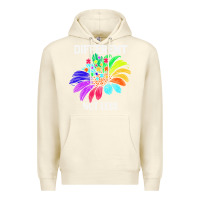 Sandshell Different Not Less Daisy Autism Puzzle Premium Hoodie - CowhideDigitalArt