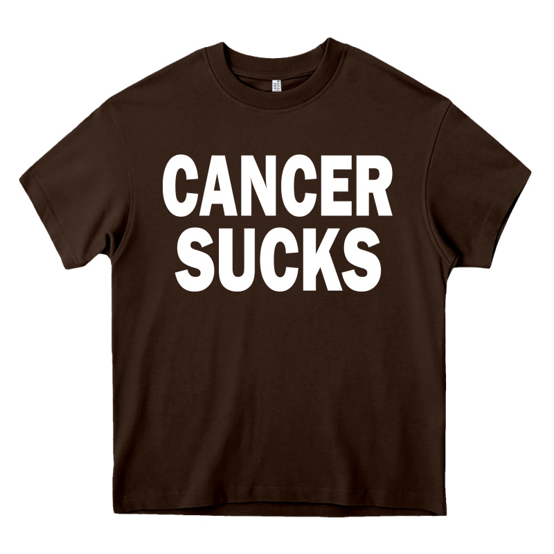 Cancer Sucks Heavy Core Tee by PixelWave | Teevron