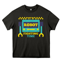 Asphalt it's robot fighting time funny robotics engineer battle bots Heavy Core Tee - PixelWave
