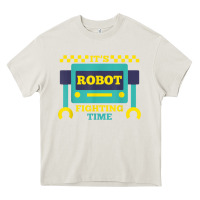 Cream it's robot fighting time funny robotics engineer battle bots Heavy Core Tee - PixelWave