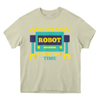Mossy it's robot fighting time funny robotics engineer battle bots Heavy Core Tee - PixelWave