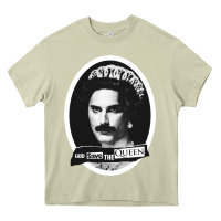 Mossy god save the quen king music Heavy Core Tee - PixelWave