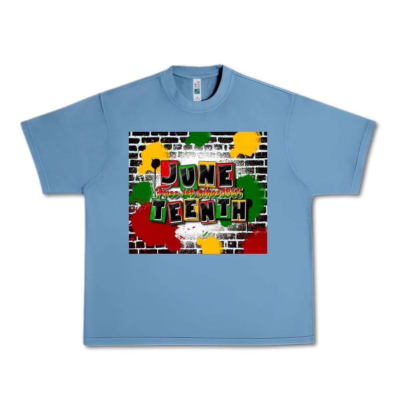 Juneteenth Free Ish Since 1865 Urban Heavy Tee by CowGirlArtShop | Teevron