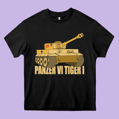 Panzer Vi Tiger I Tank Gift Ww2 German Army Tanks Heavy Core Tee Designed By Craftify