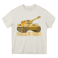 Cream panzer vi tiger i tank gift ww2 german army tanks Heavy Core Tee - Craftify