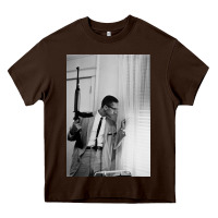 Chocolate Brown malcolm x Heavy Core Tee - Craftify
