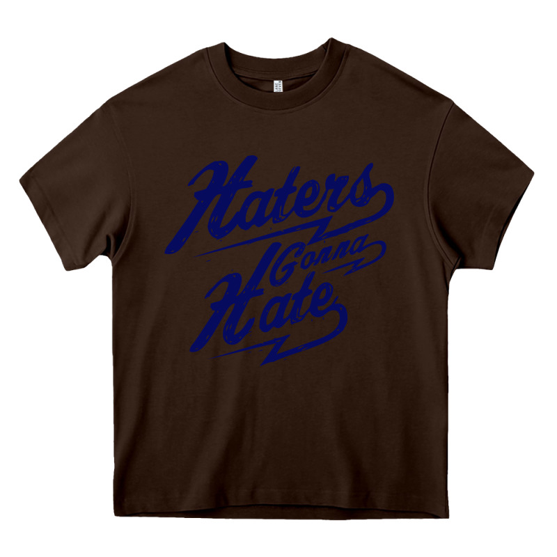 Hater Gonna Hate Heavy Core Tee by Craftify | Teevron
