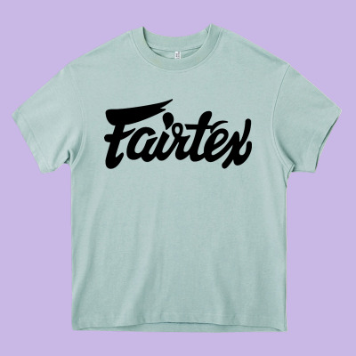 Fairtex Combat Sport Style Black Heavy Core Tee Designed By Craftify