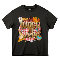 Asphalt fall  lunch lady Heavy Core Tee - BarkalooDesign