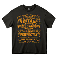 Asphalt vintage 1946 the man myth legend 77 year old birthday gifts Heavy Core Tee - trangStudio