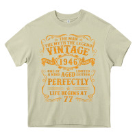 Mossy vintage 1946 the man myth legend 77 year old birthday gifts Heavy Core Tee - trangStudio