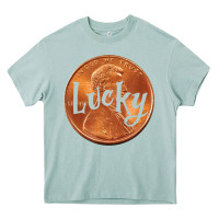 Arona Cute Good Luck Gift - Lucky Penny Heavy Core Tee - Craftify