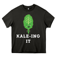 Asphalt kaleing it kale art for vegans vegetarians Heavy Core Tee - Craftify