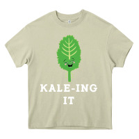 Kaleing It Kale Art For Vegans Vegetarians Heavy Core Tee | Teevron