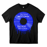 Black detroit motown record t shirt motown record t shirt Heavy Core Tee - Craftify