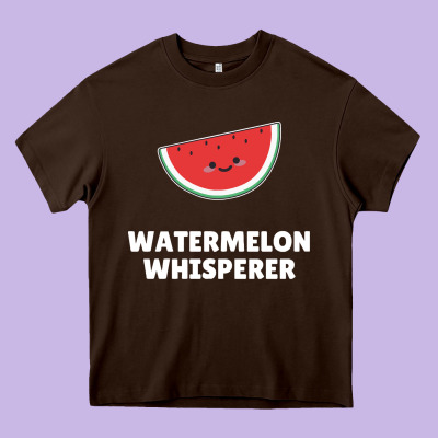 Watermelon T  Shirt Watermelon Whisperer T  Shirt Heavy Core Tee Designed By Craftify