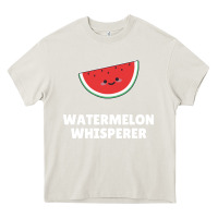 Cream watermelon t  shirt watermelon whisperer t  shirt Heavy Core Tee - Craftify