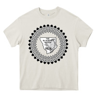 Cream blackfeet nation flag   blackfeet Heavy Core Tee - Craftify