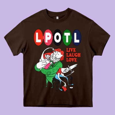 Nice Lpotl Live Laugh Love Heavy Core Tee Designed By Craftify