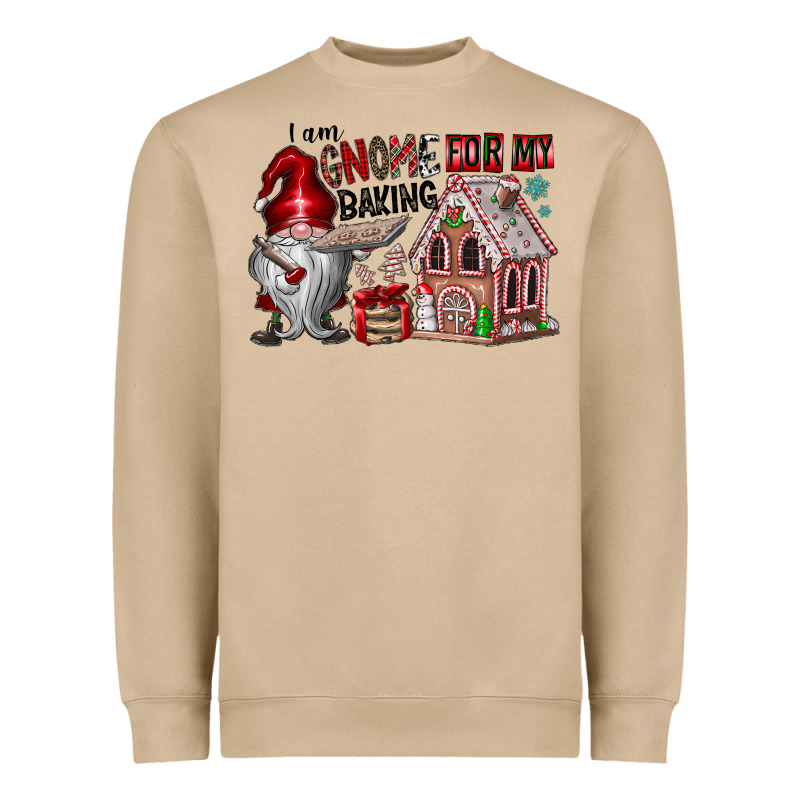 Iam Gnome For My Baking Heavyweight Sweatshirt by CowhideDigitalArt | Teevron