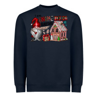 Navy Iam Gnome For My Baking Heavyweight Sweatshirt - CowhideDigitalArt