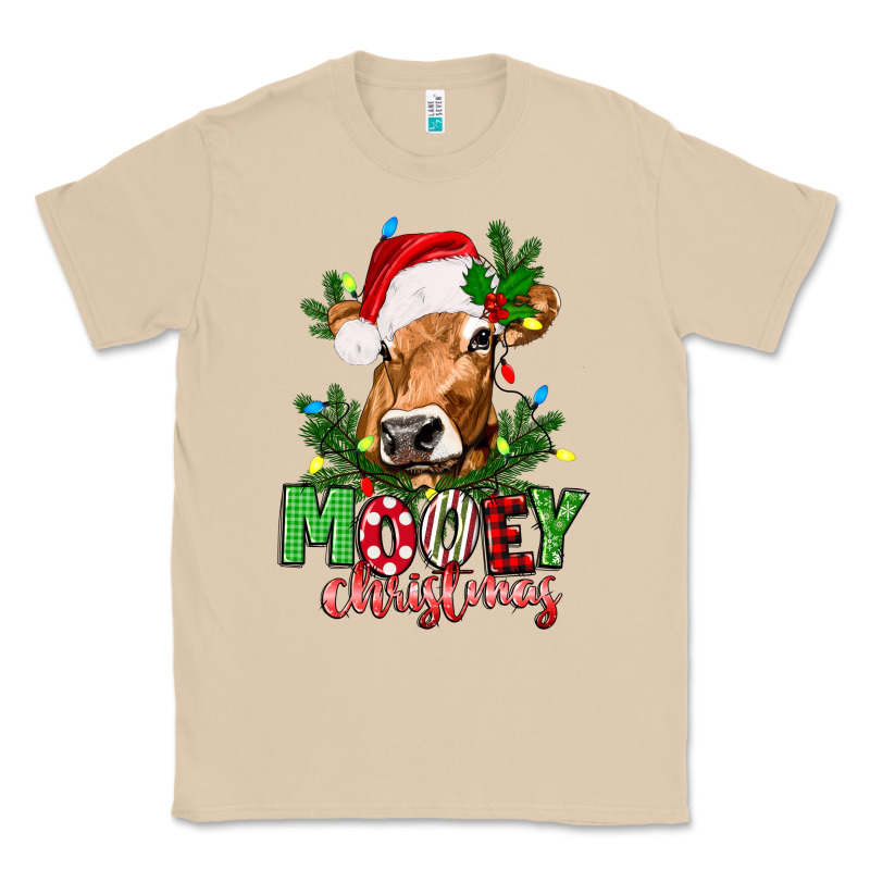 Mooey Christmas Classic Tee by texasbilliewilder | Teevron