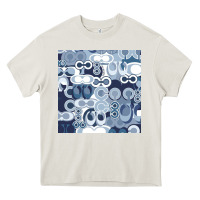 Cream coach blue Heavy Core Tee - Craftify