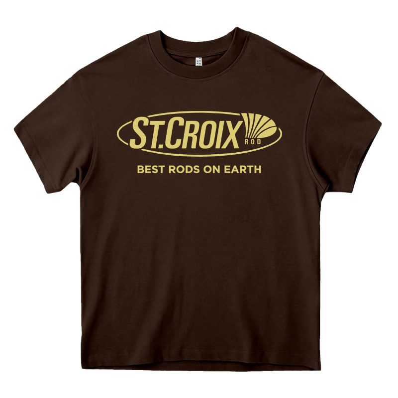 St Croix Rods Heavy Core Tee by Craftify | Teevron