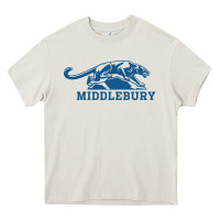 Cream middlebury panthers Heavy Core Tee - Craftify