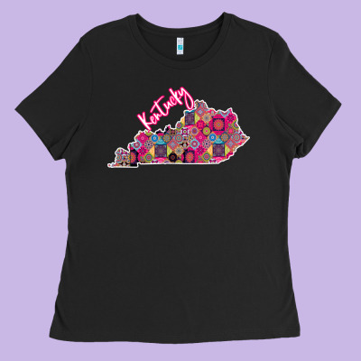 Pink Kentucky Ladies Tee Designed By Bettercallsaul