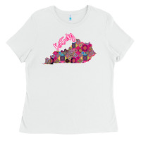 White Pink Kentucky Ladies Tee - Bettercallsaul
