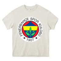 Cream fenerbahçe pullover Heavy Core Tee - Craftify