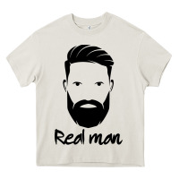 Cream Real Man Heavy Core Tee - Craftify