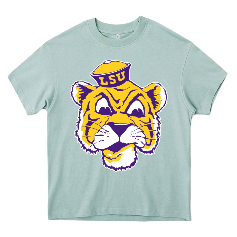 Vintage Louisiana State Tiger Mascot Heavy Core Tee by Craftify | Teevron
