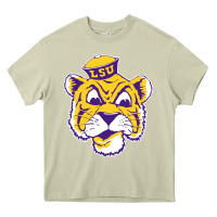 Mossy Vintage Louisiana State Tiger Mascot Heavy Core Tee - Craftify