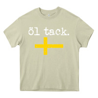 Mossy Swedish Beer Please Ol Tack Heavy Core Tee - Craftify