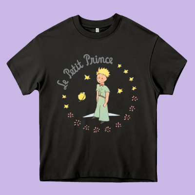 The Little Prince Heavy Core Tee Designed By Craftify