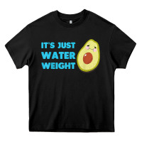 Black nikocado avocado its just water weight diet avocado t shirt Heavy Core Tee - Craftify