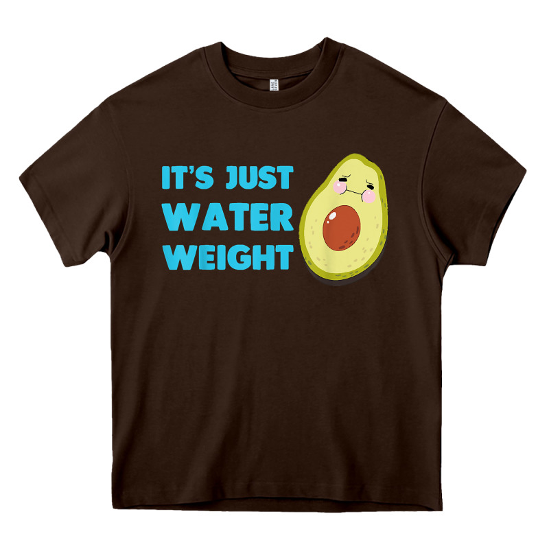 Nikocado Avocado Its Just Water Weight Diet Avocado T Shirt Heavy Core Tee by Craftify | Teevron