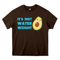 Chocolate Brown nikocado avocado its just water weight diet avocado t shirt Heavy Core Tee - Craftify